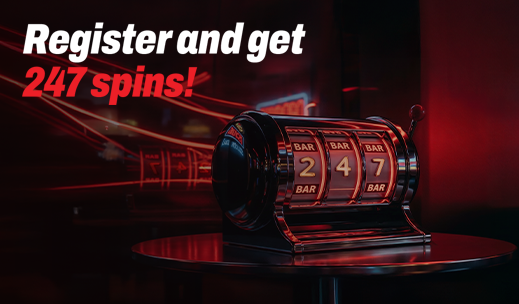 Register and get 247 spins!